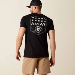 Ariat Stripe Patriotic Badge T-Shirt