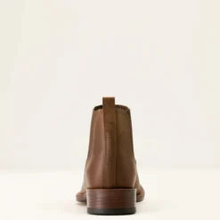 Booker Chelsea Wide Square Toe Western Boot