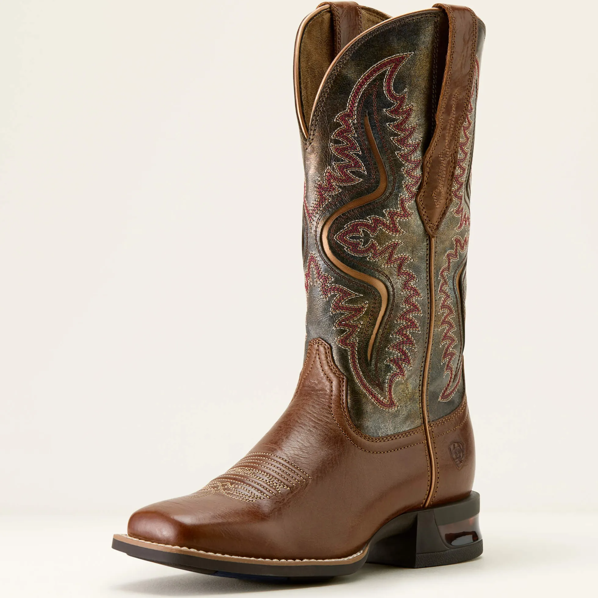 Captivate Wide Square Toe Western Boot
