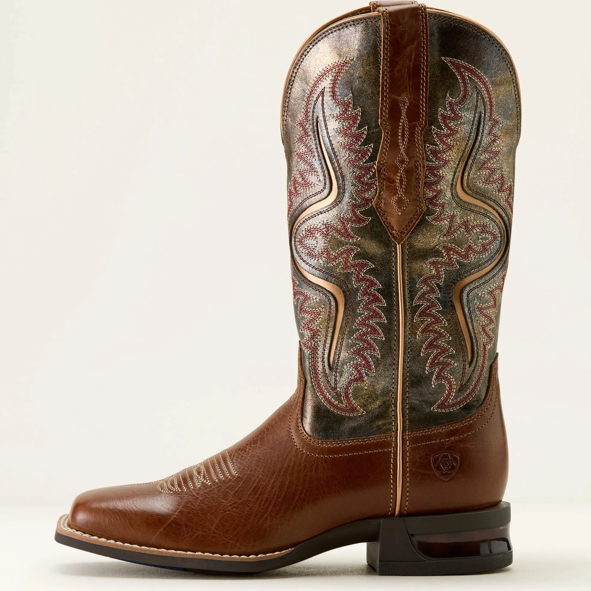 Captivate Wide Square Toe Western Boot