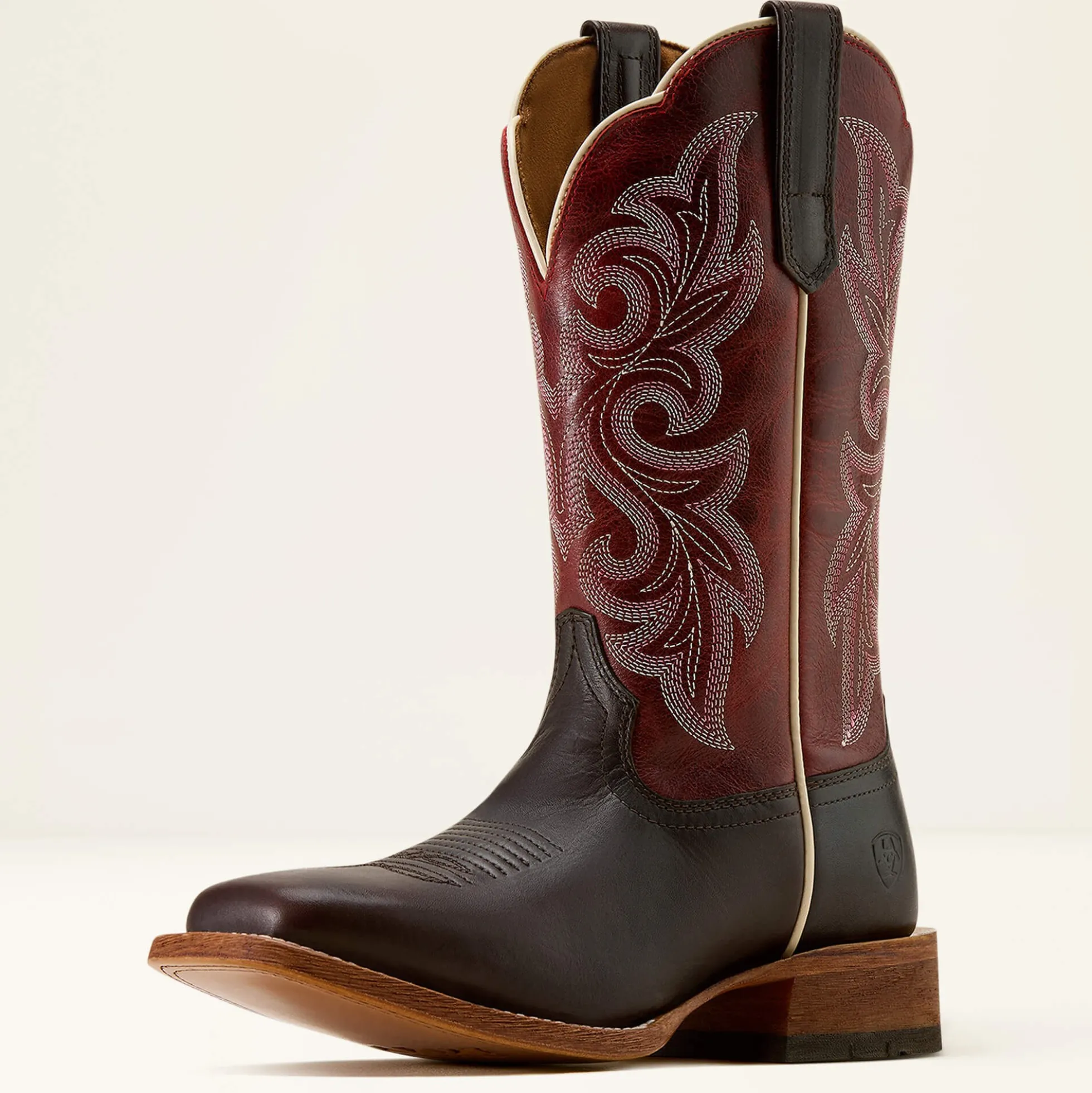 County Lane Wide Square Toe Western Boot