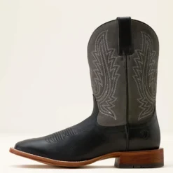 County Roads Wide Square Toe Western Boot