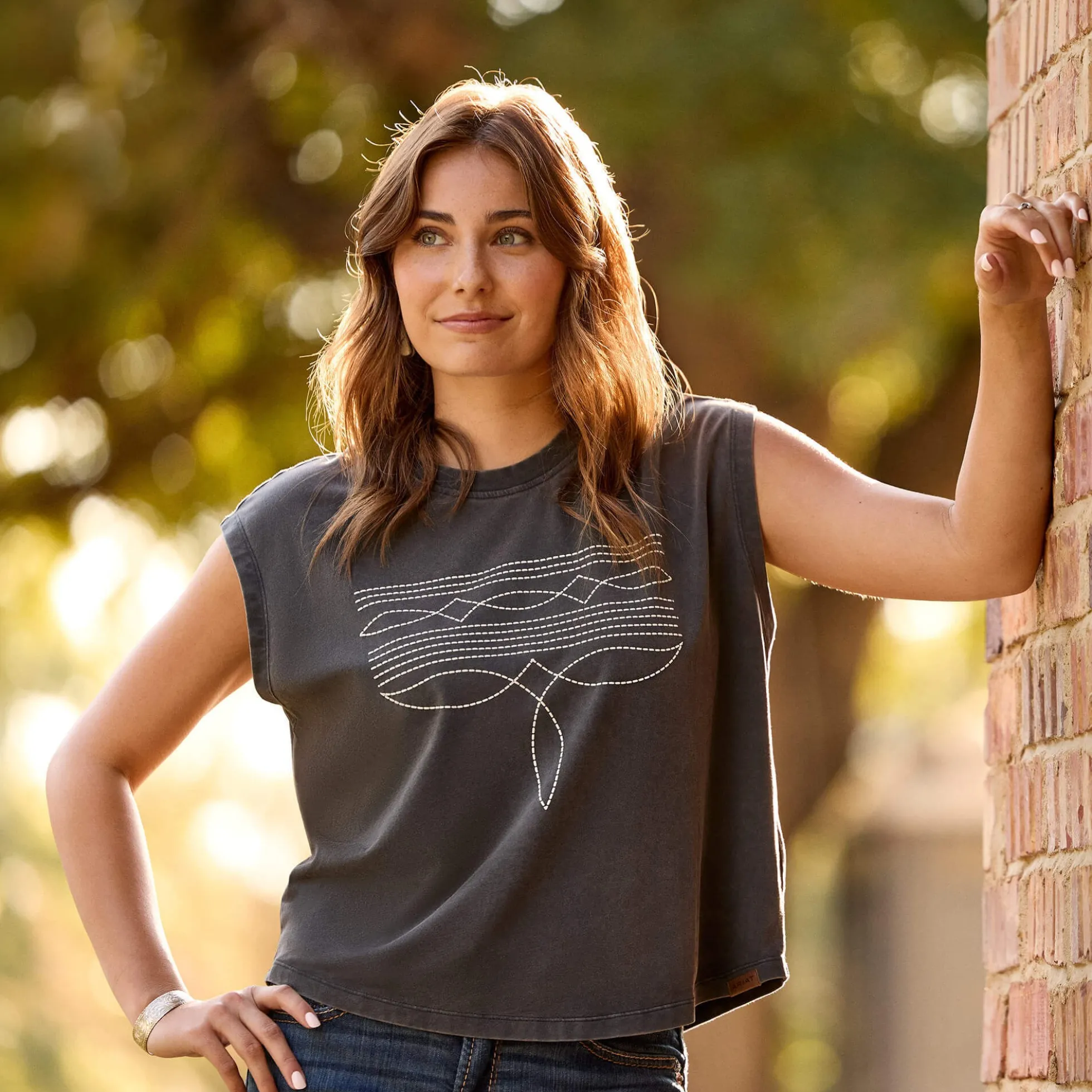 Dallas Cropped T-Shirt