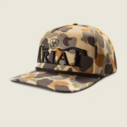 3D Embroidered Camo Cap