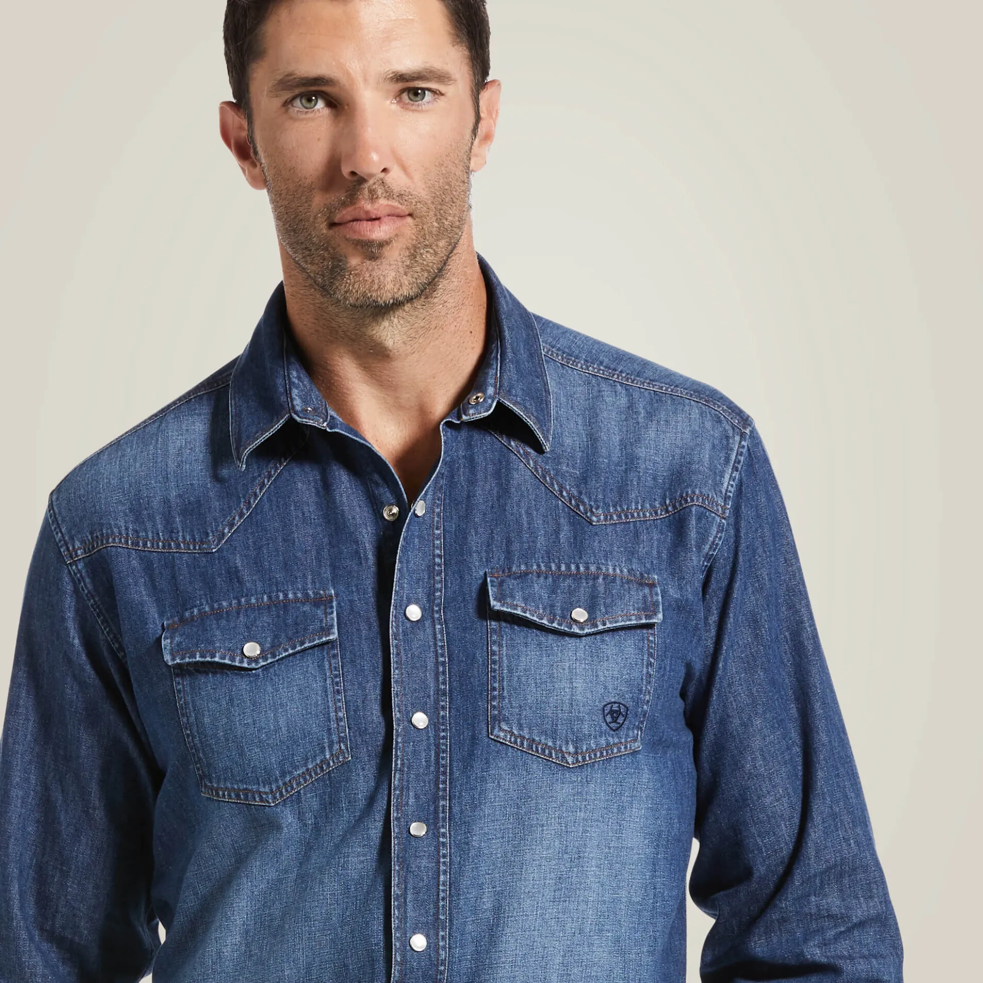 Denim Retro Fit Shirt