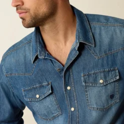 Denim Retro Fit Shirt