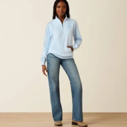 Foundation Logo 1/2 Zip Sweatshirt