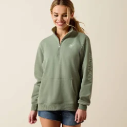 Foundation Logo 1/2 Zip Sweatshirt