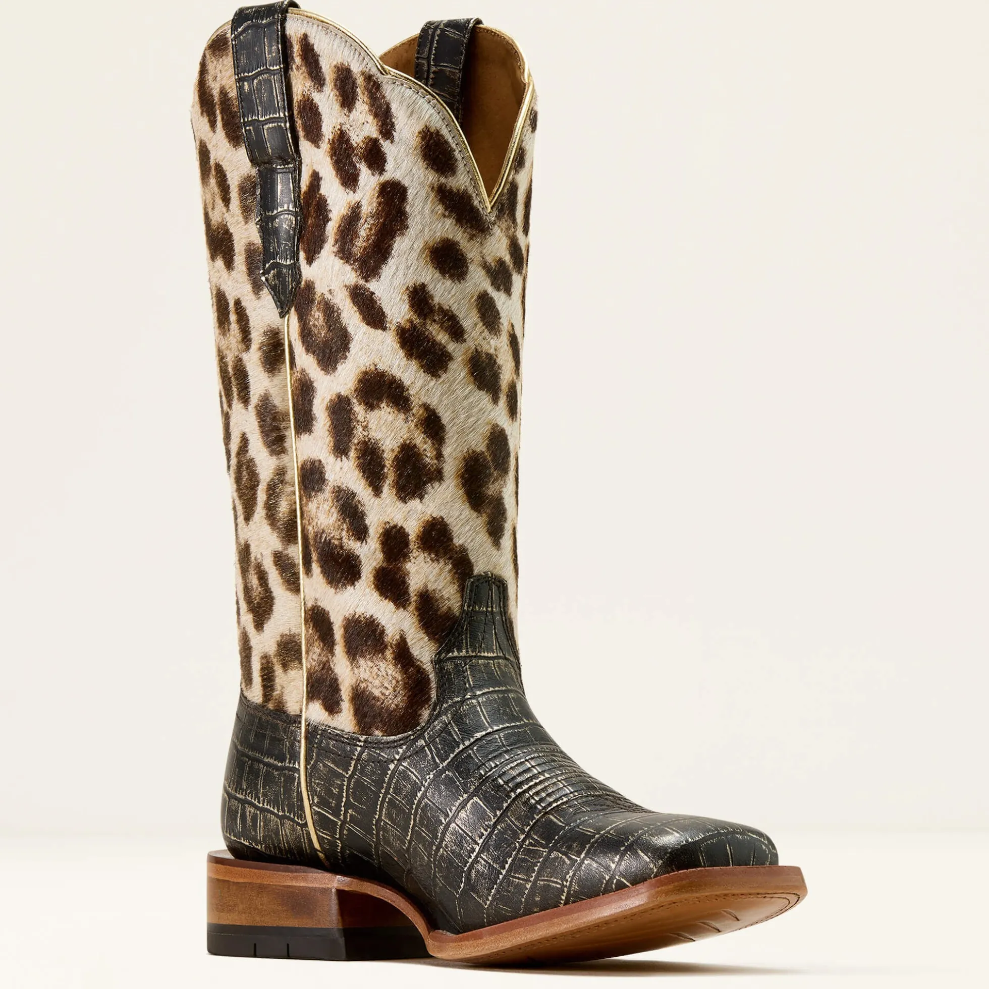 Frontier Farrah Wide Square Toe Western Boot