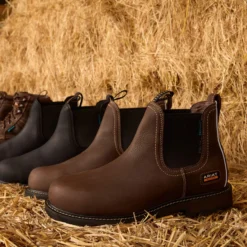 Groundbreaker Chelsea Waterproof Steel Toe Work Boot