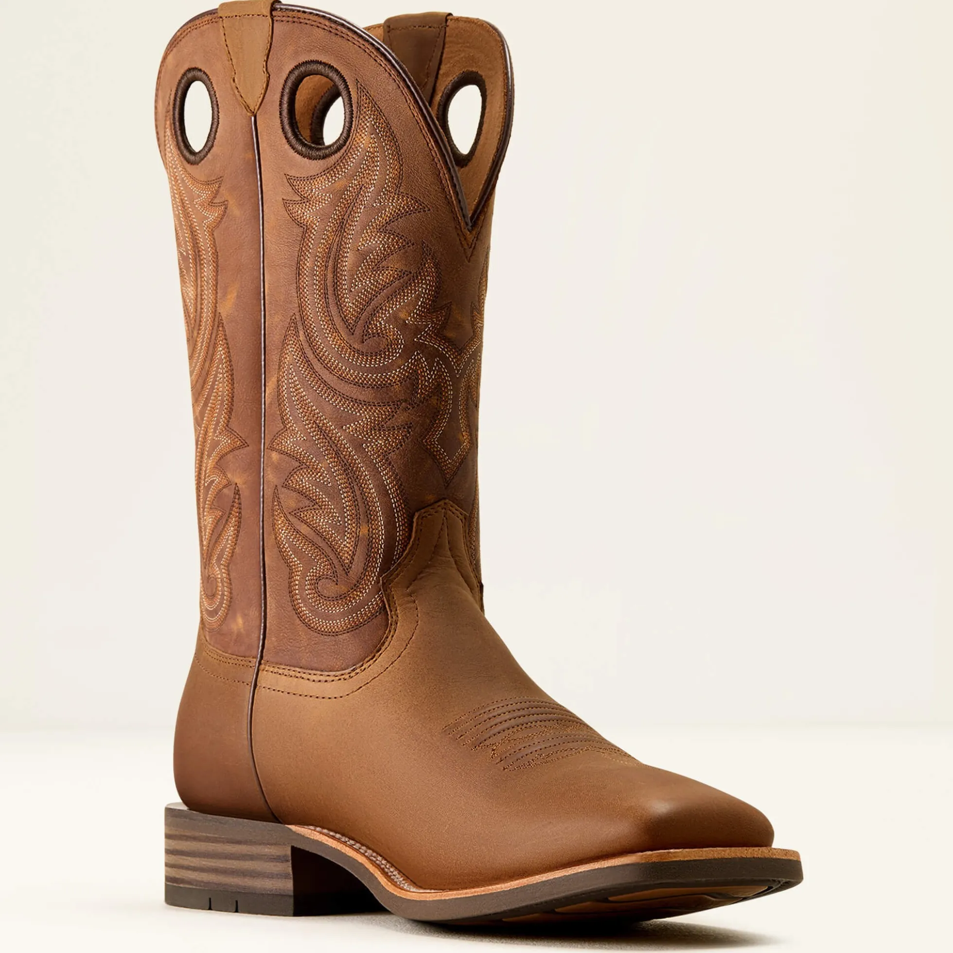 Highland Toughstock Wide Square Toe Western Boot