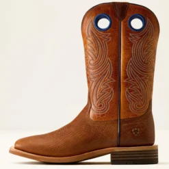 Highland Toughstock Wide Square Toe Western Boot