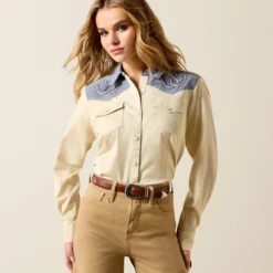 Horseshoe Western Snap Shirt