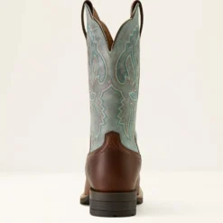 Hybrid Ranchwork Wide Square Toe Western Boot