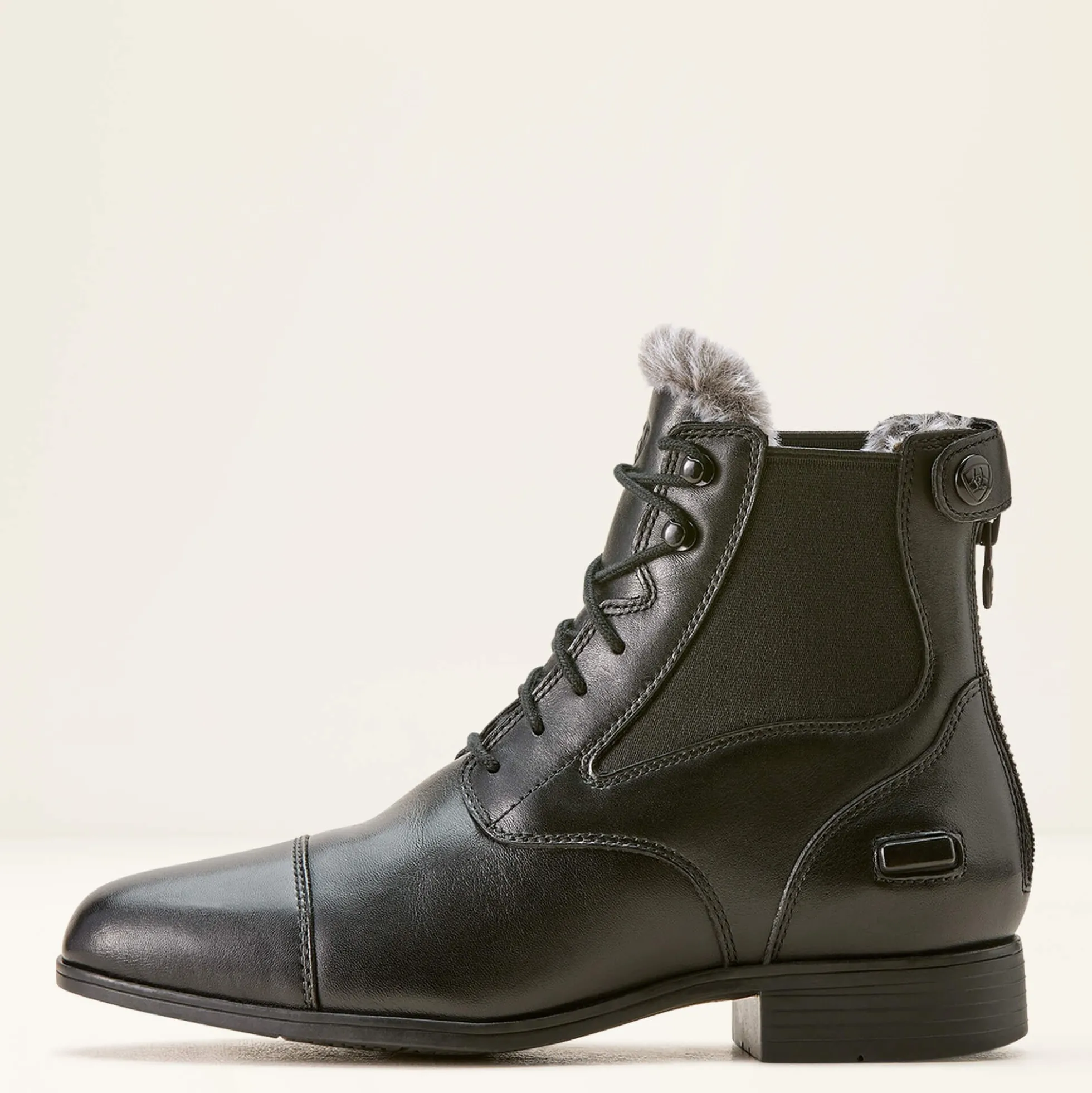 Kendall Back Zip Sherpa Paddock Boot