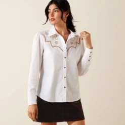 Lattice Western Shirt