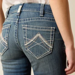 Mid Rise Icon Straight Leg Jean