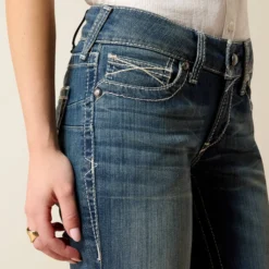 Mid Rise Icon Straight Leg Jean