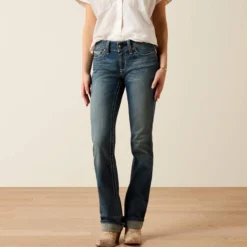 Mid Rise Icon Straight Leg Jean