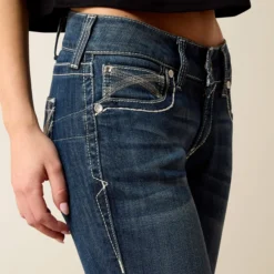 Mid Rise Ivy Straight Leg Jean