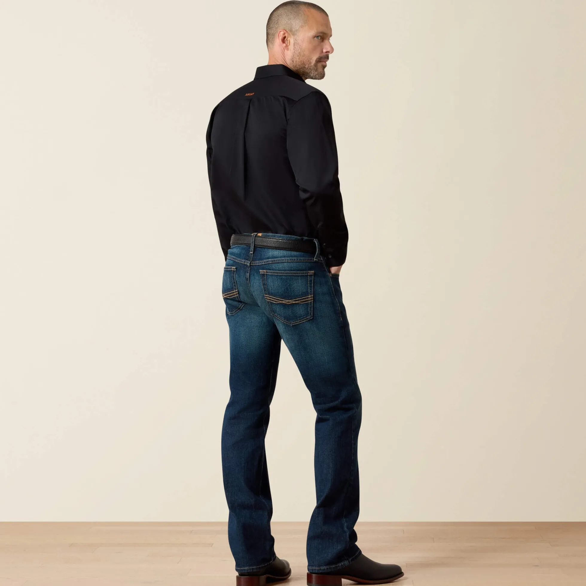 M7 Rocker Stretch Legacy Straight Leg Jean
