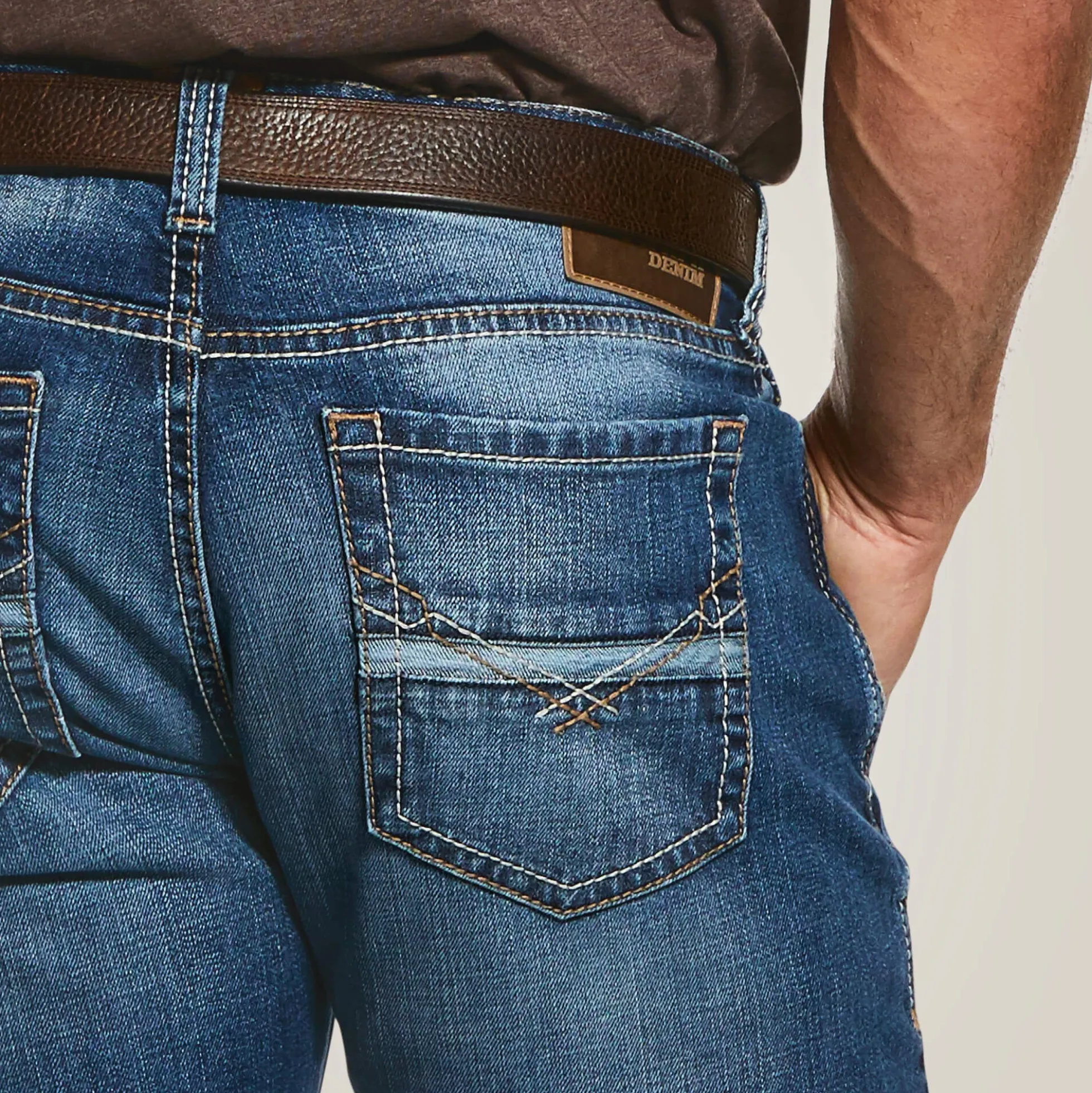 M7 Rocker Stretch Nassau Stackable Straight Leg Jean