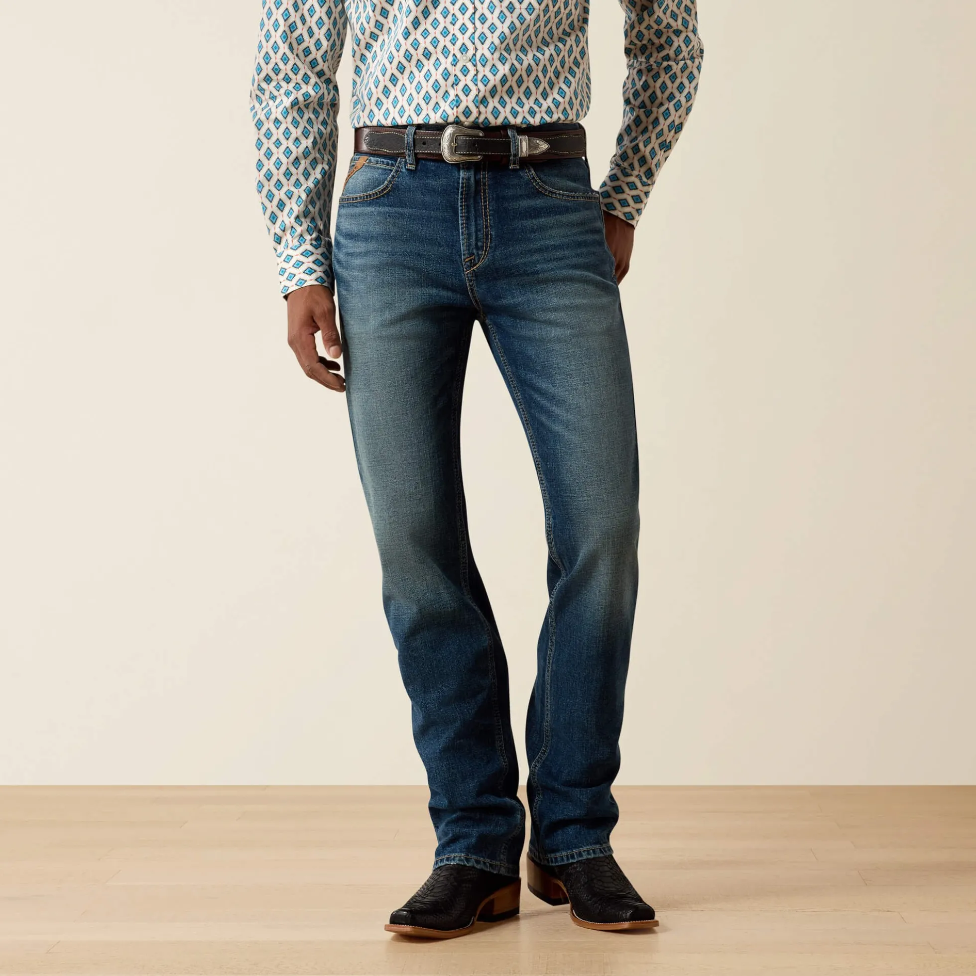 M7 Slim Trent Classic Rise Straight Leg Jeans