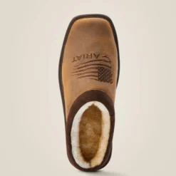 Patriot Square Toe Slipper