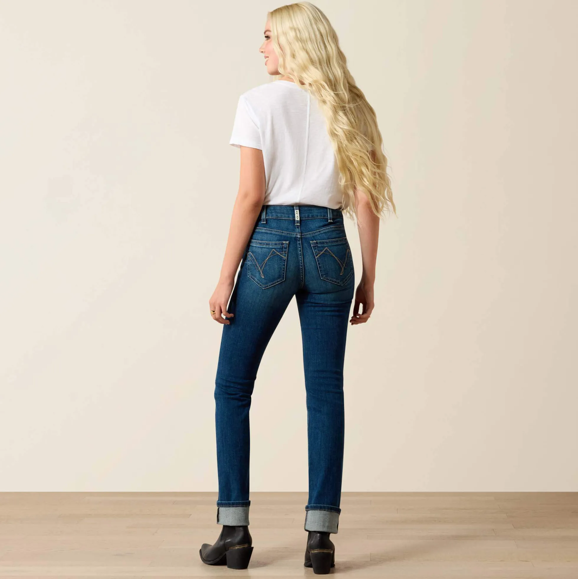 Perfect Rise Abby Straight Leg Jean