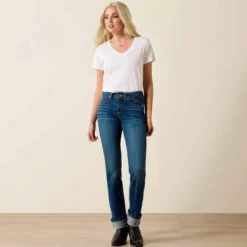 Perfect Rise Abby Straight Leg Jean