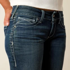 R.E.A.L. Mid Rise Icon Stackable Straight Leg Jean
