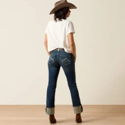 R.E.A.L. Mid Rise Icon Stackable Straight Leg Jean