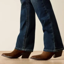 R.E.A.L. Mid Rise Icon Stackable Straight Leg Jean