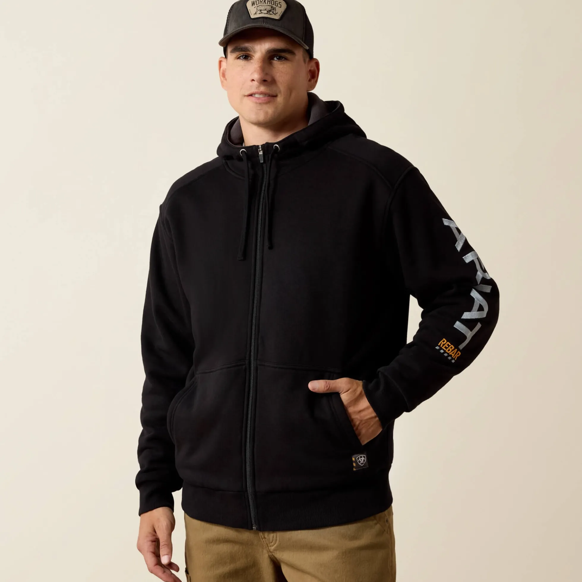 Rebar All-Weather Full Zip Hoodie