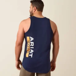 Rebar Cotton Strong Singlet Tank
