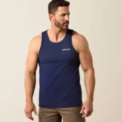Rebar Cotton Strong Singlet Tank