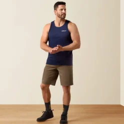 Rebar Cotton Strong Singlet Tank