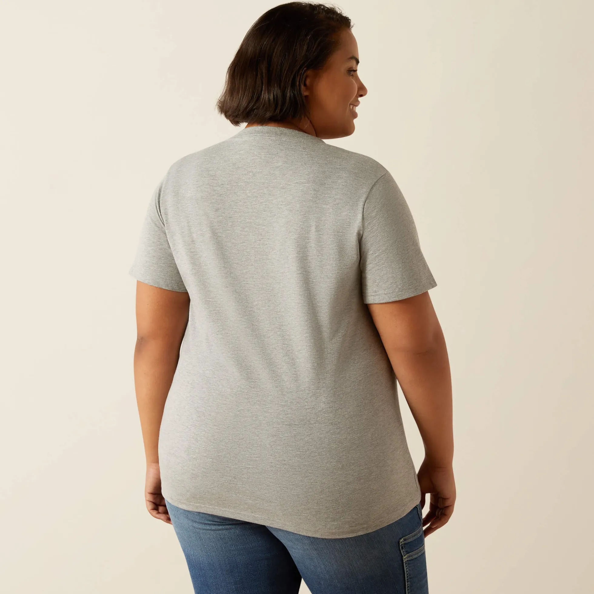 Rebar Cotton Strong Standard V-Neck T-Shirt