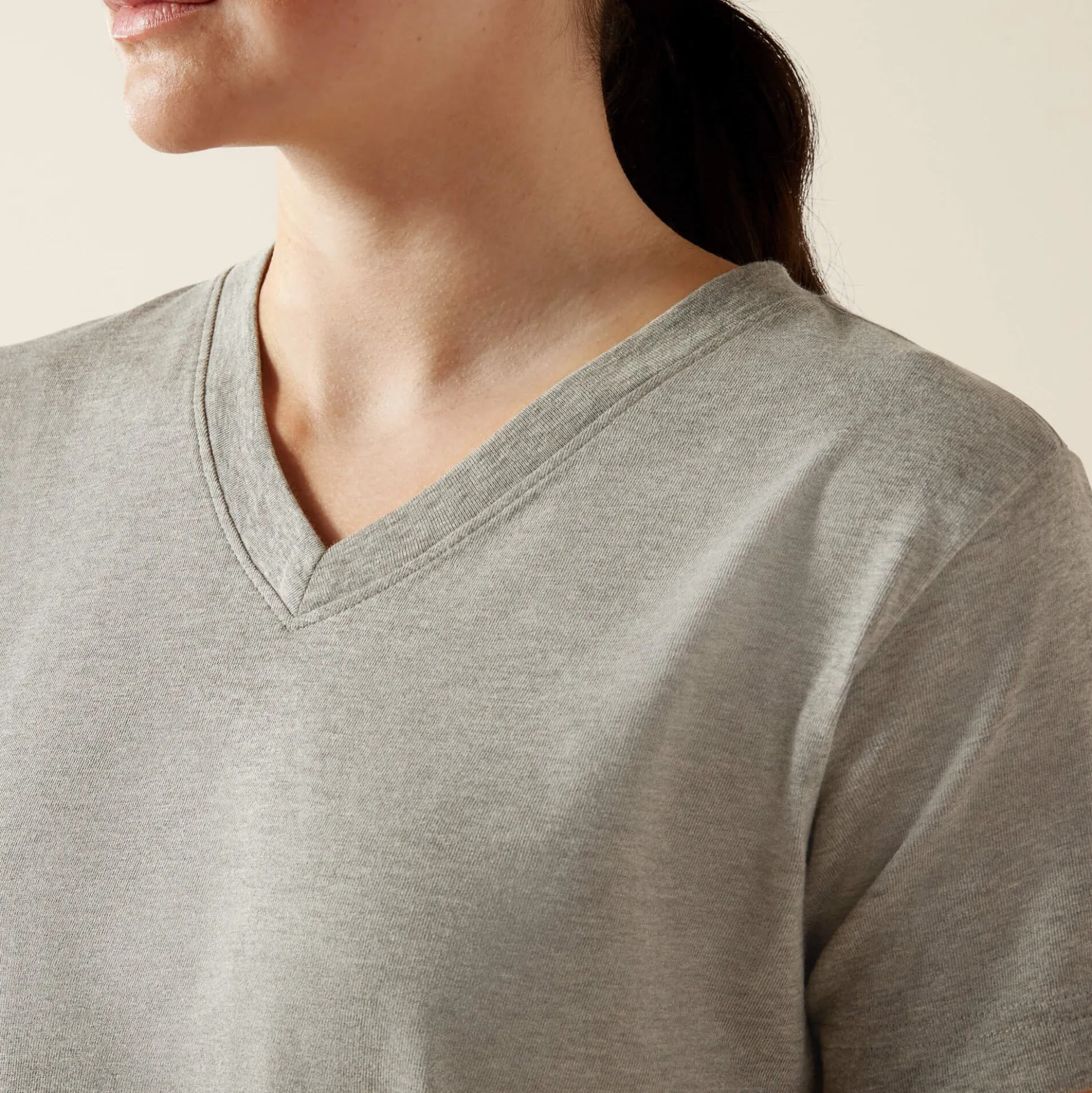 Rebar Cotton Strong Standard V-Neck T-Shirt