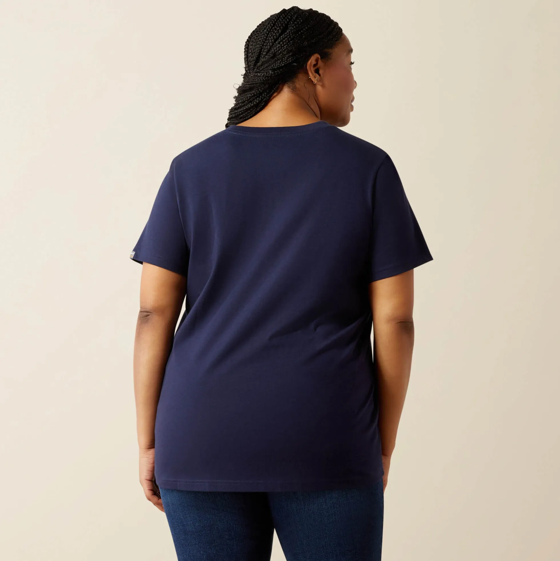 Rebar Cotton Strong Standard V-Neck T-Shirt