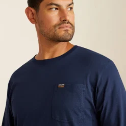 Rebar Cotton Strong Standard Pocket T-Shirt