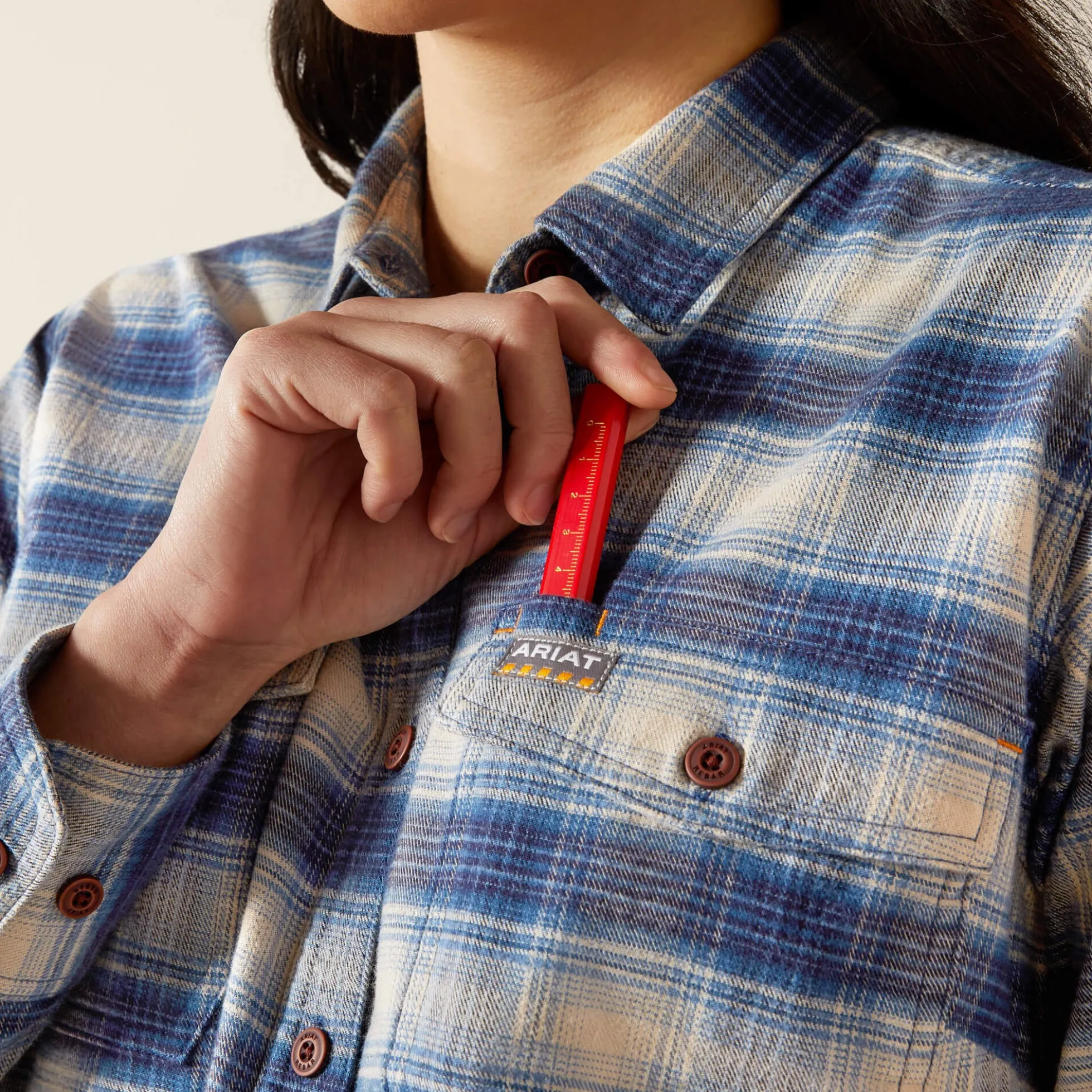 Rebar Flannel DuraStretch Work Shirt