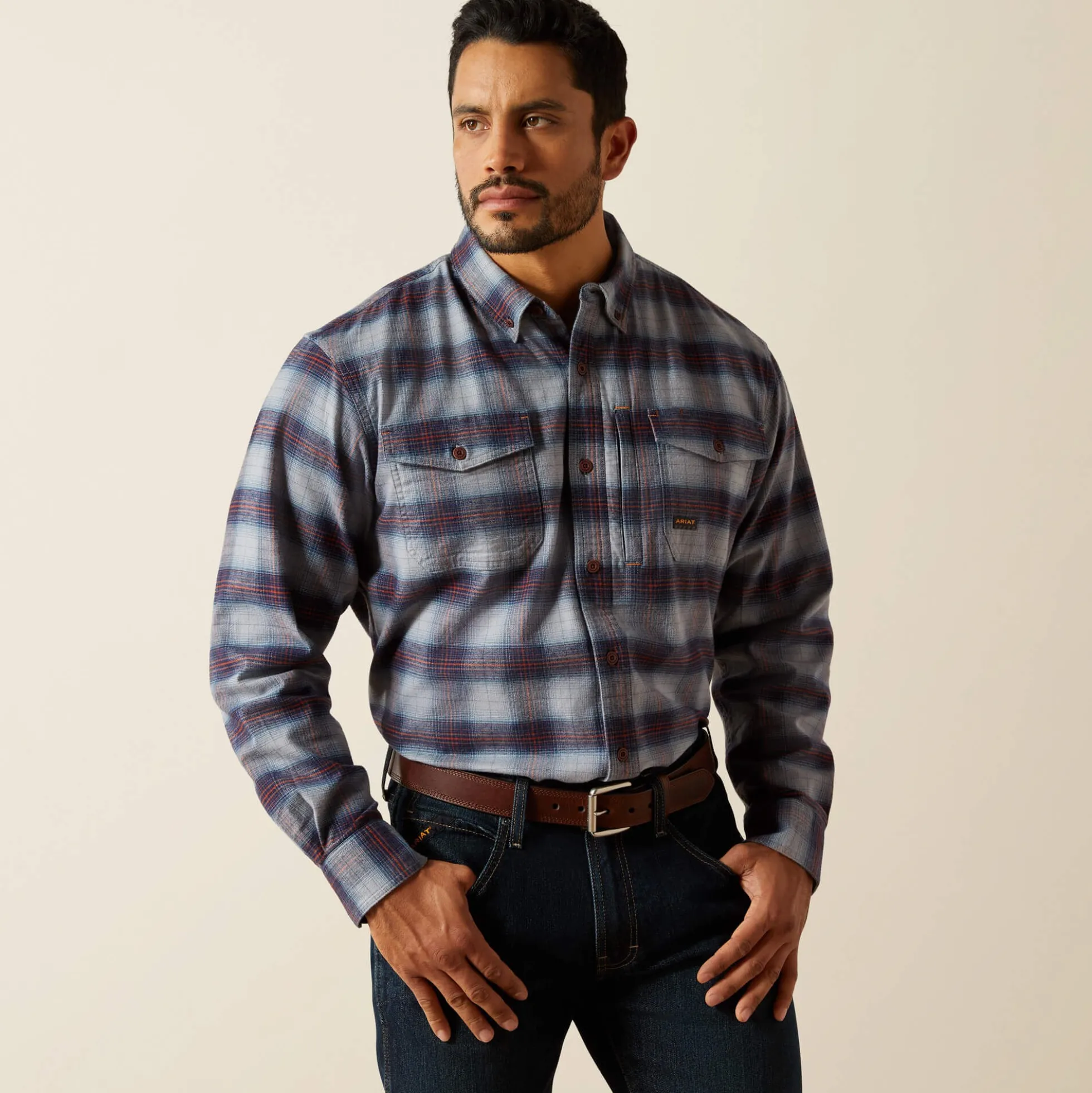 Rebar Flannel DuraStretch Work Shirt