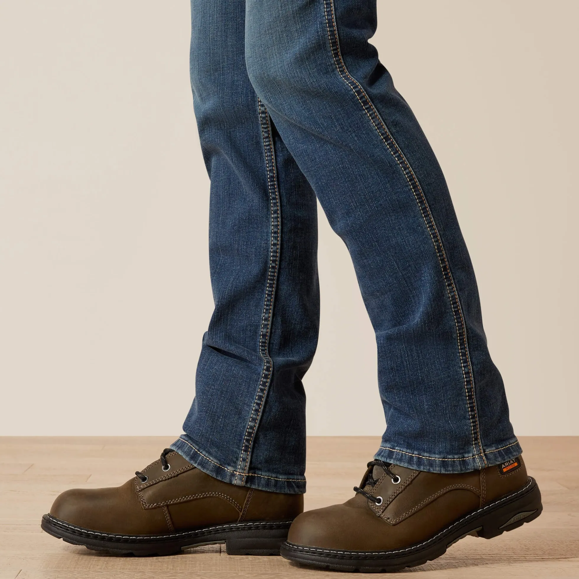 Rebar High Rise Riveter DuraStretch Straight Leg Jeans