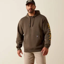 Rebar Lightweight Logo Hoodie