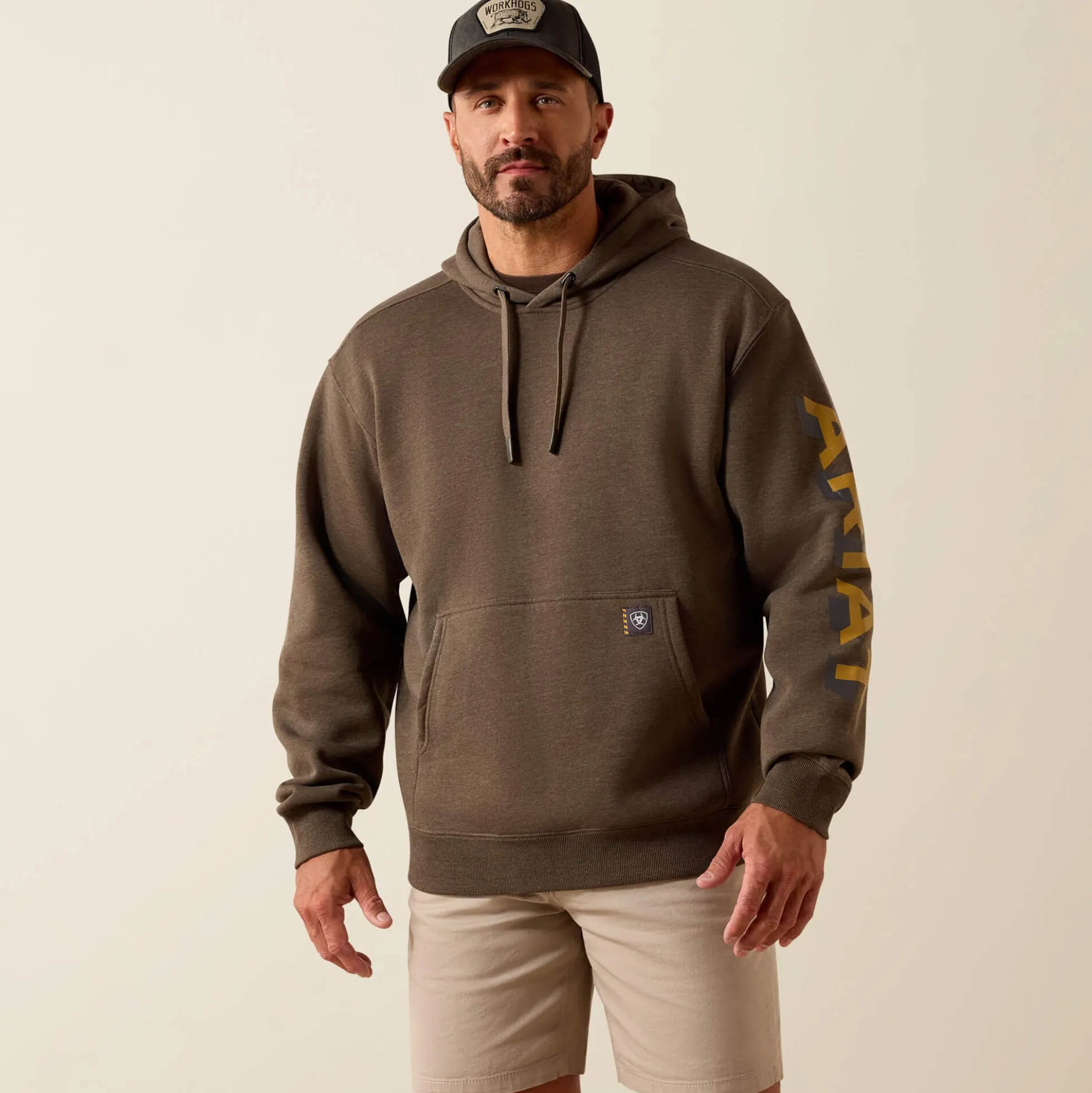 Rebar Lightweight Logo Hoodie