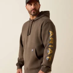 Rebar Lightweight Logo Hoodie