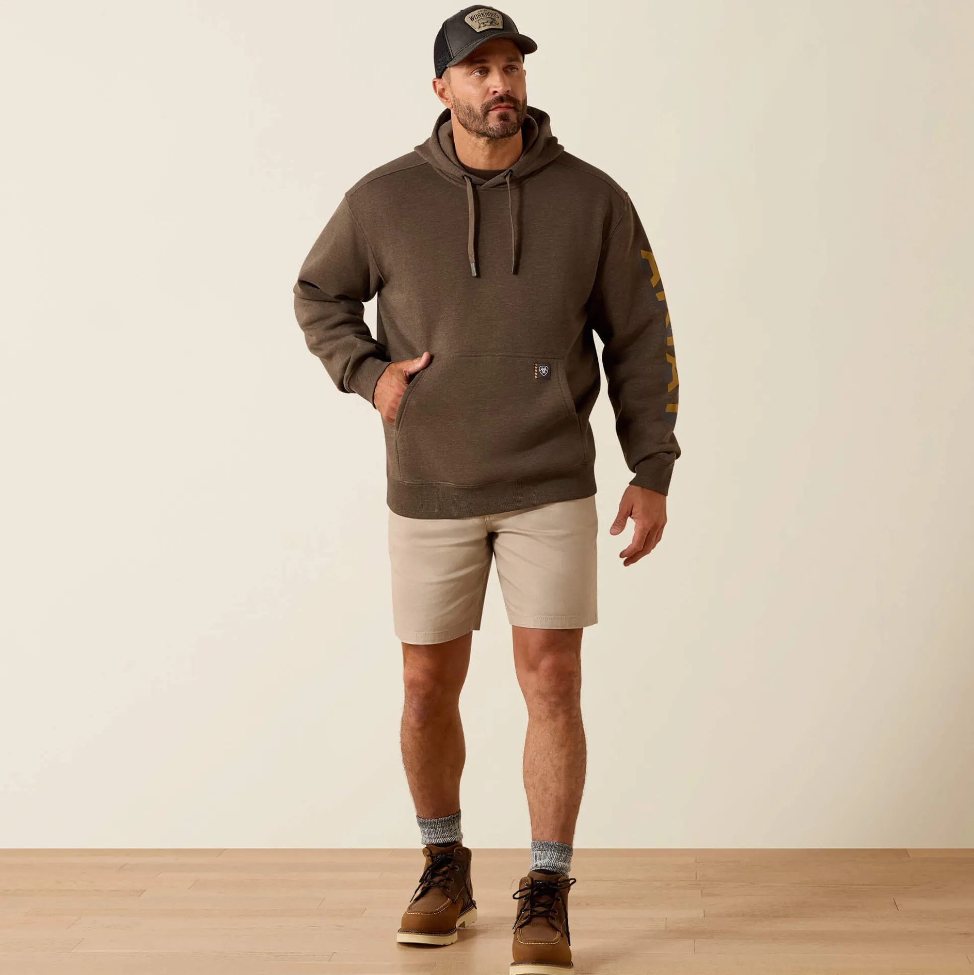 Rebar Lightweight Logo Hoodie