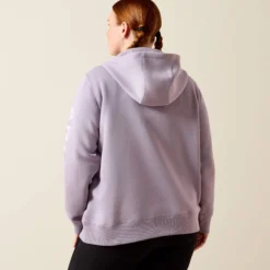 Rebar Lightweight Logo 1/2 Zip Hoodie