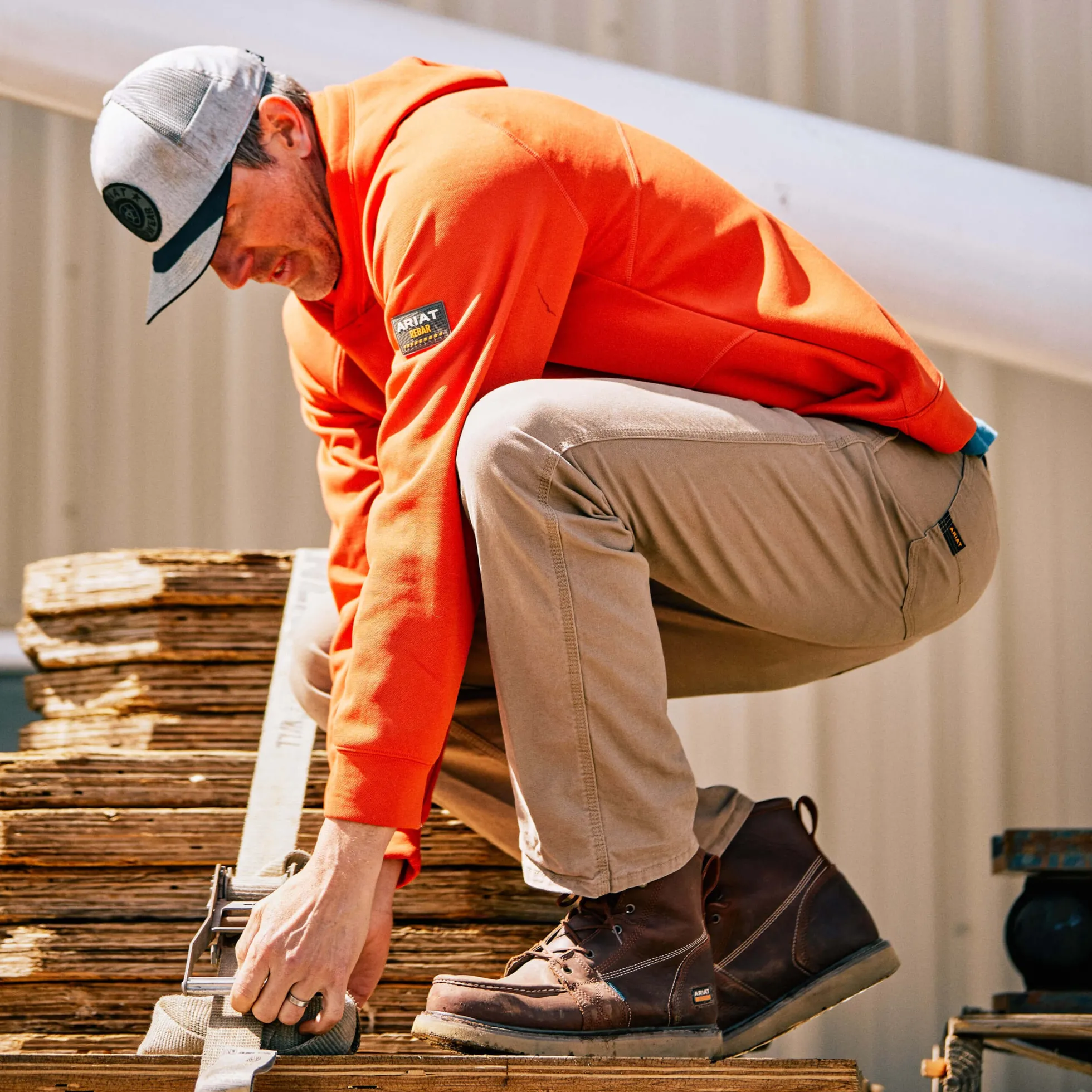 Rebar M7 Slim DuraStretch Made Tough Straight Trouser